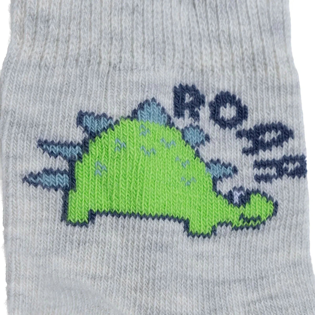HelloBaby Boys 3 - Pack Non - Slip Socks Animal Print - Light Blue Light Blue - ebebek