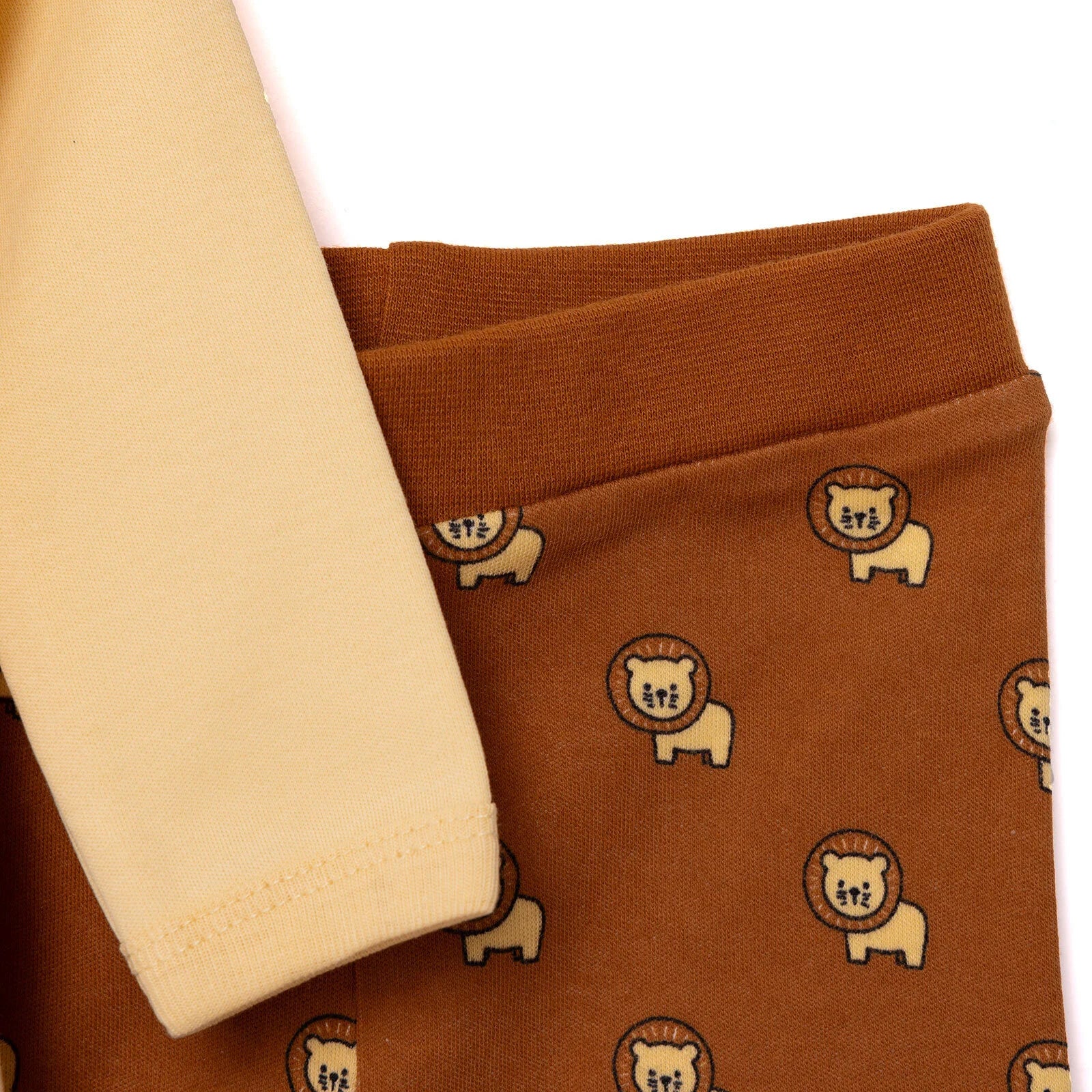 HelloBaby Newborn Baby Top - Hat - Footed Bottom - Beige - ebebek - Black Friday