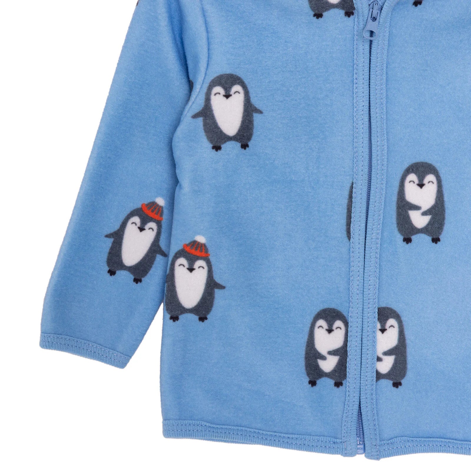 HelloBaby Basic Repeat Printed Fleece Cardigan - Printed - ebebek - Black Friday