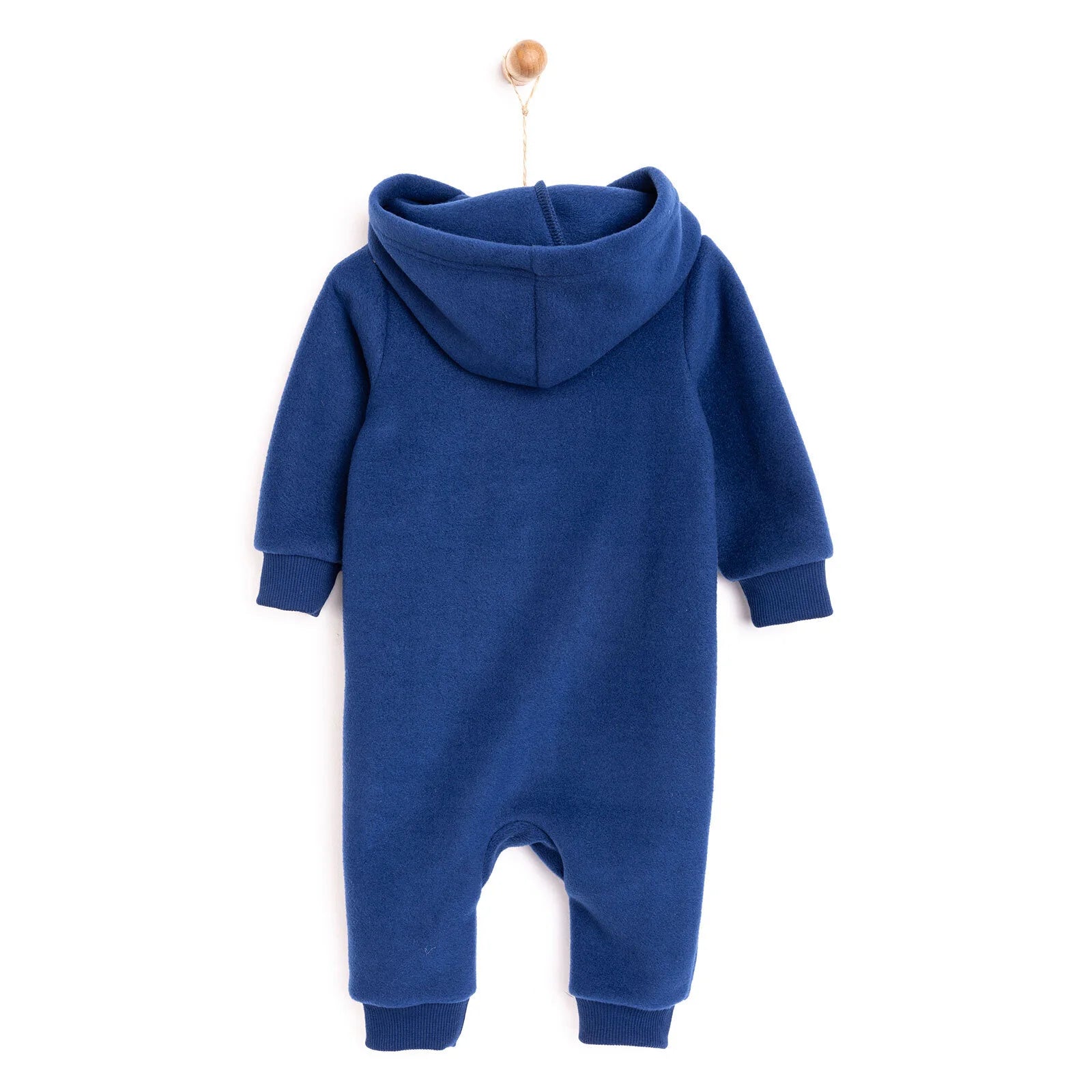 HelloBaby Basic Fleece Jumpsuit - Navy Blue - ebebek - Black Friday