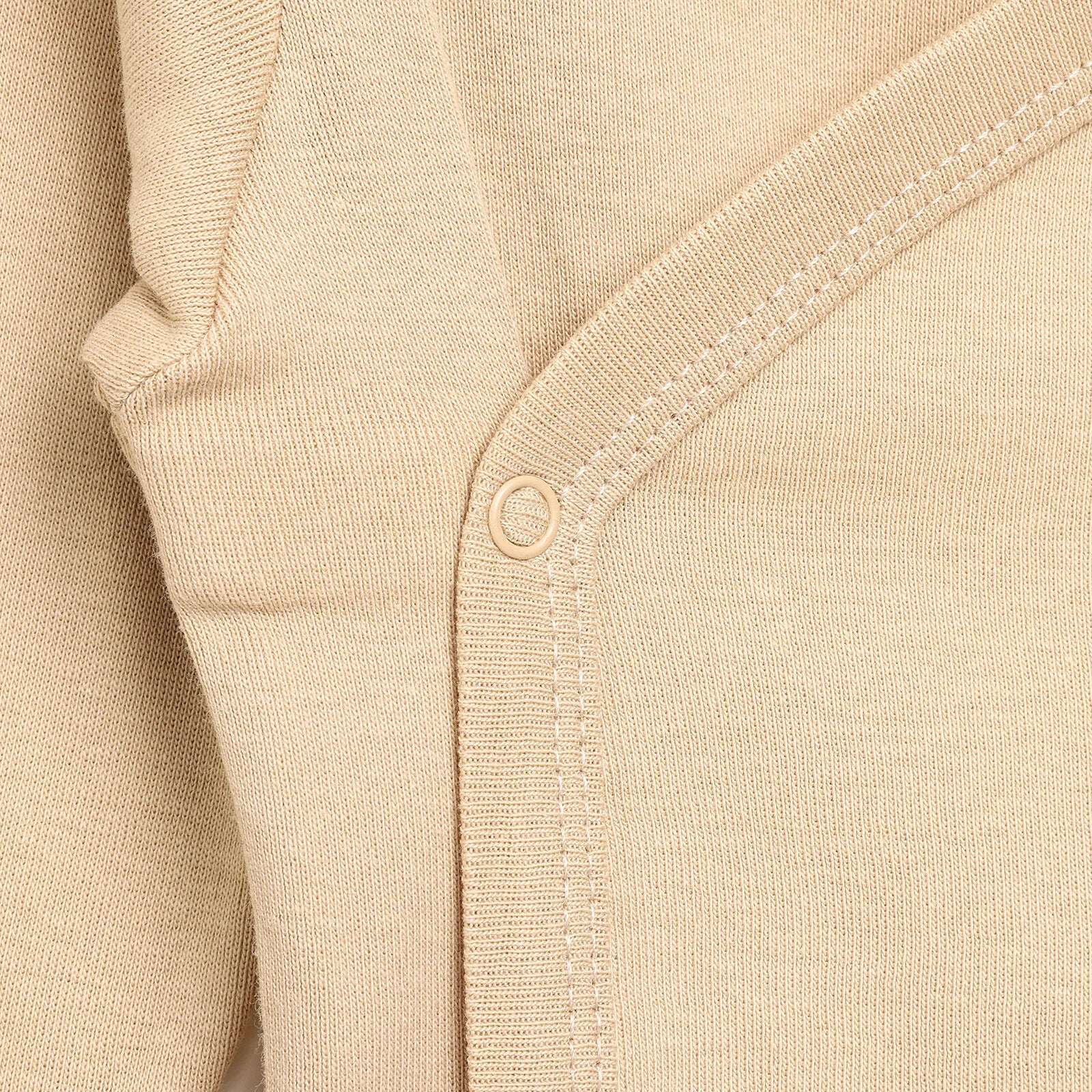 Motherlove Newborn Organic Sleeve Bodysuit - Beige - ebebek - Black Friday