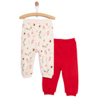 HelloBaby Christmas Baby Girl Themed 2 Piece Bottom - Red - ebebek - Black Friday