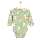 HelloBaby Baby Boy Long Sleeve Body - Green - ebebek - Black Friday