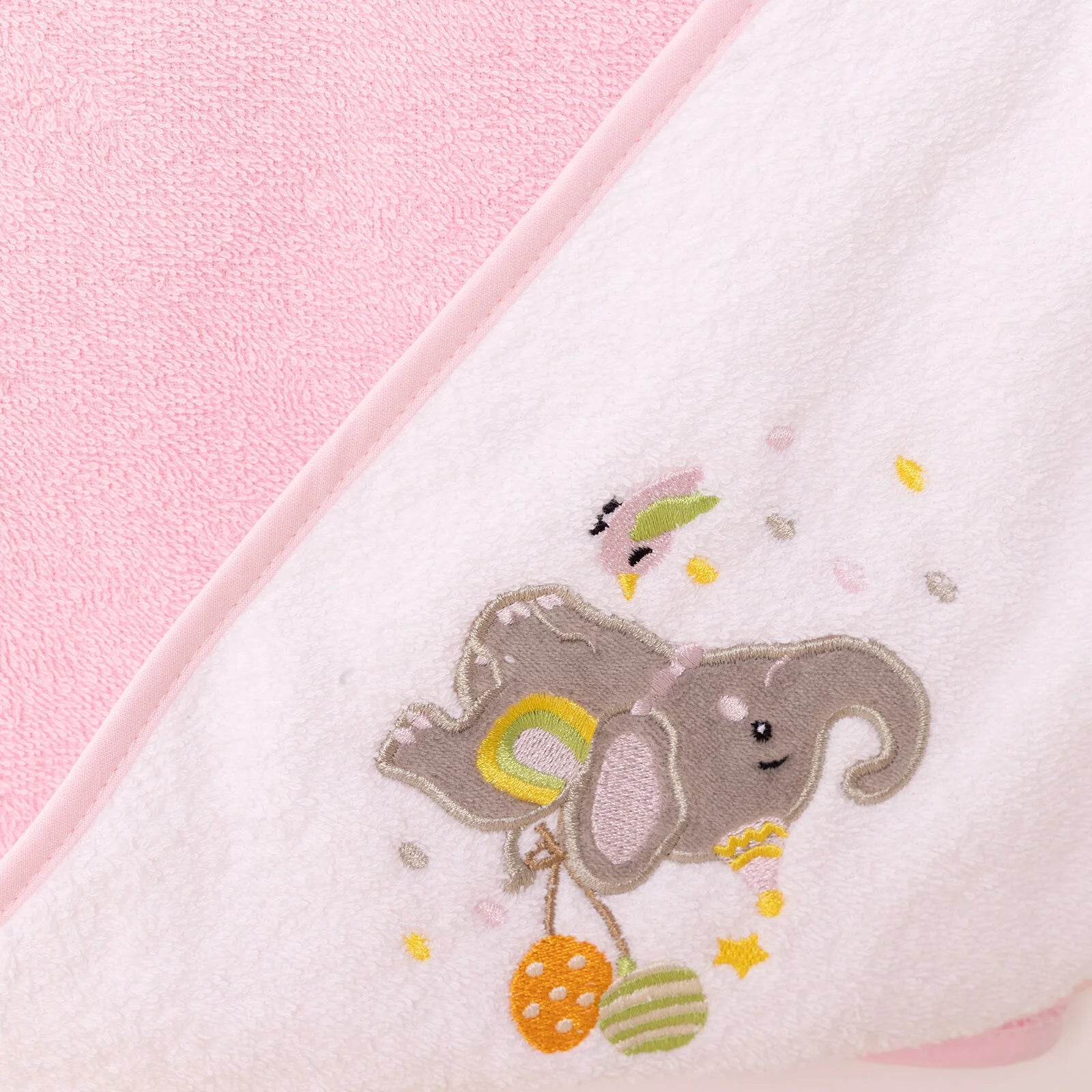 Mollia Girl Baby Towel - Light Pink - ebebek - Black Friday