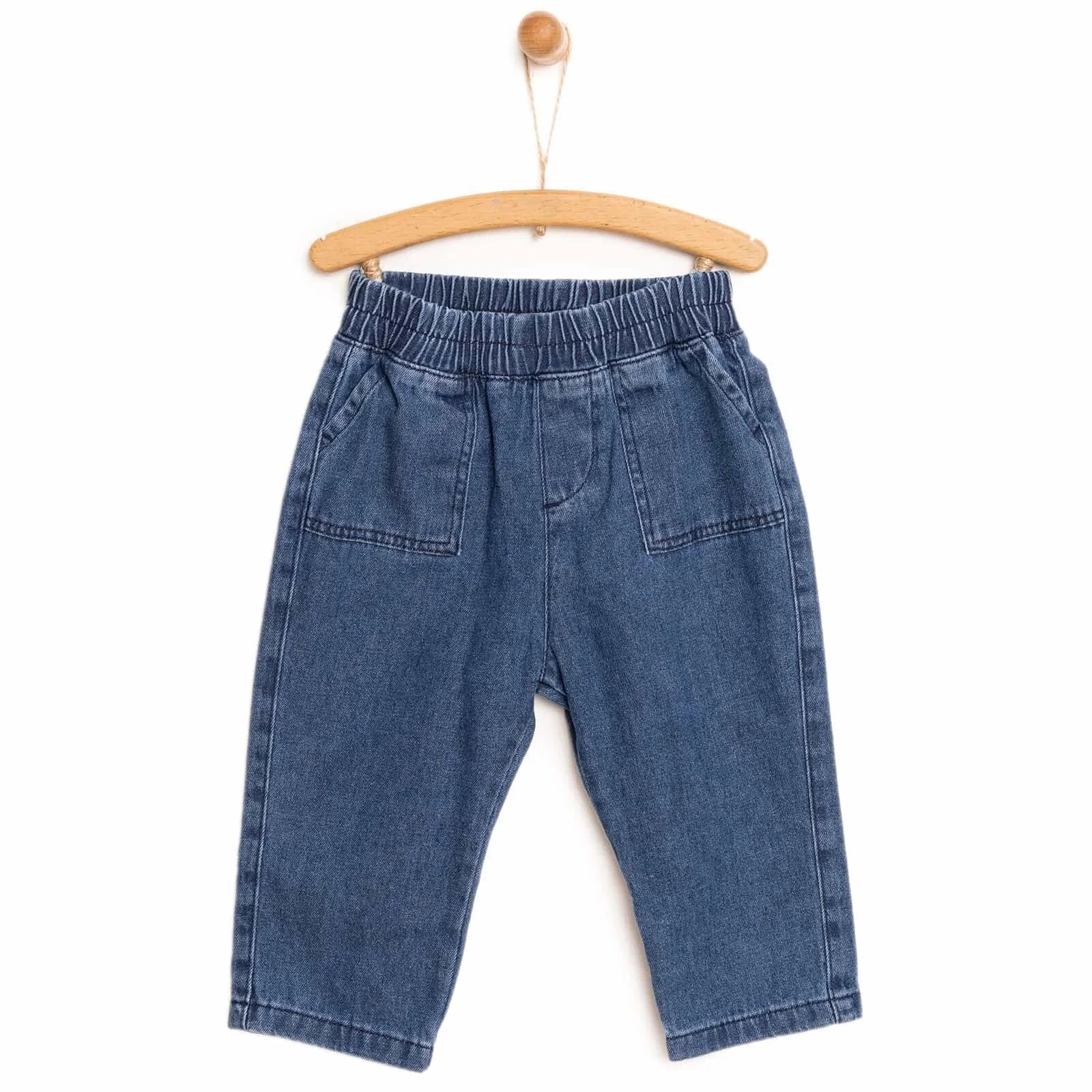 HelloBaby Basic Baby Boy Pants - Blue - ebebek - Black Friday