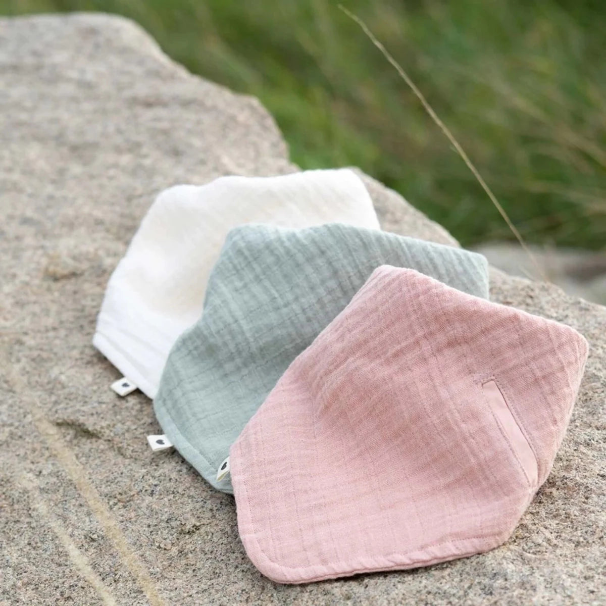 BIBS Bandana Bib - Baby Blue - ebebek