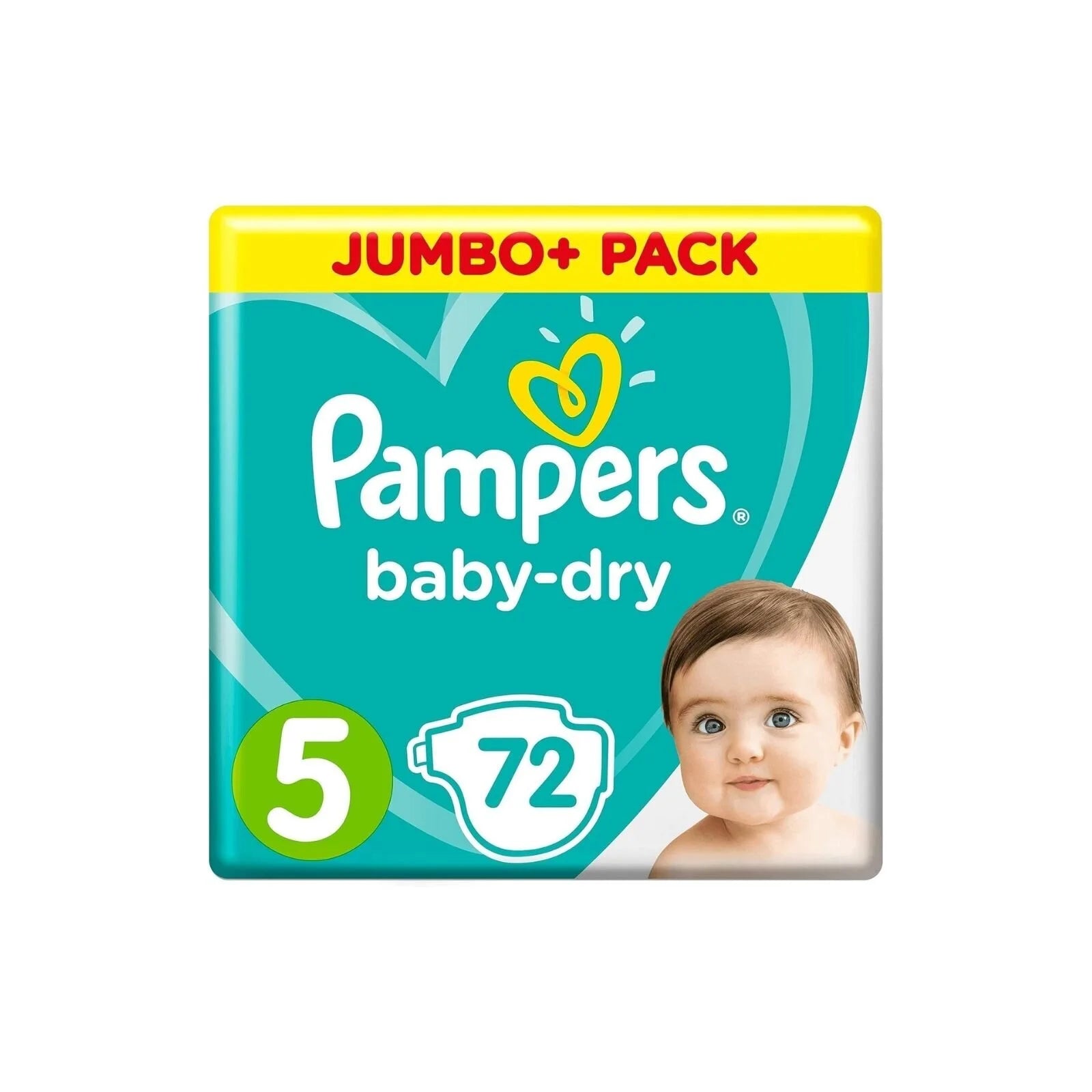 Pampers Baby Dry Size 5 Jumbo Pack - 72 nappies - ebebek - Black Friday