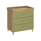 Shefa Kids 890 Changing Dresser - Pistachio Green - ebebek - Black Friday