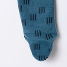 HelloBaby Newborn Polar Footed Jumpsuit - Petrol Printed - ebebek - Black Friday