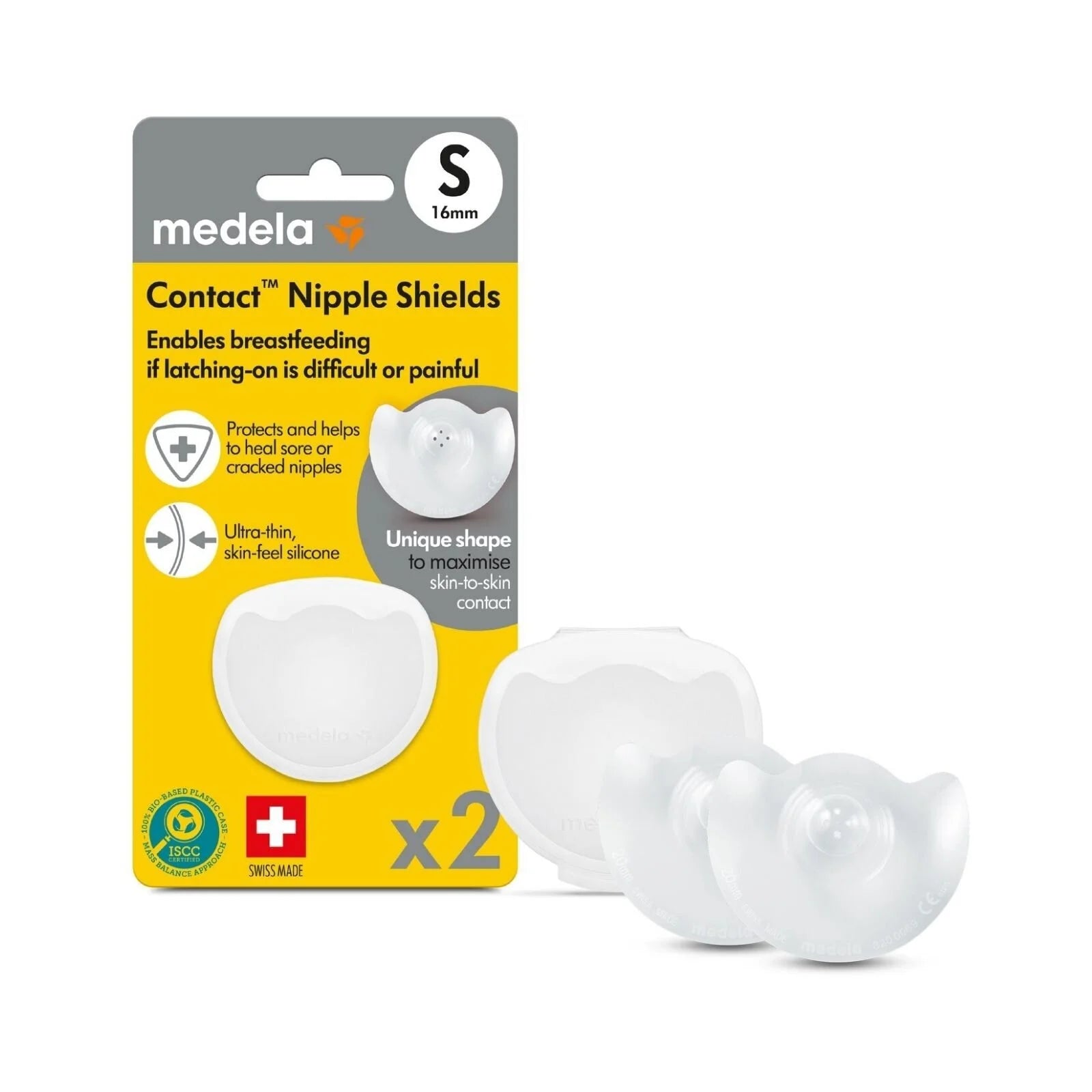 Medela - Contact Nipple Shields (S) with Case (2 pack) - ebebek - Christmas