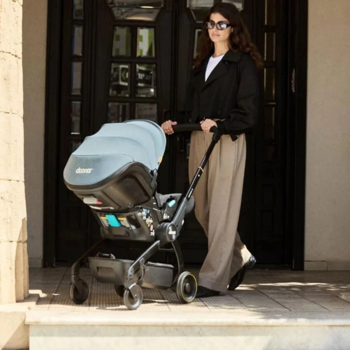 Doona X Infant Car Seat & Stroller - Ocean Blue Ocean Blue - ebebek