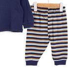 HelloBaby Boy Long Sleeve Pyjamas Set - Navy Blue - ebebek - Black Friday