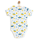 HelloBaby Baby Boy Short Sleeve Body - White - ebebek - Black Friday