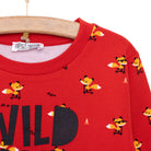 HelloBaby Basic Low Raised Wind One Printed Sweatshirt - Printed - ebebek - Black Friday