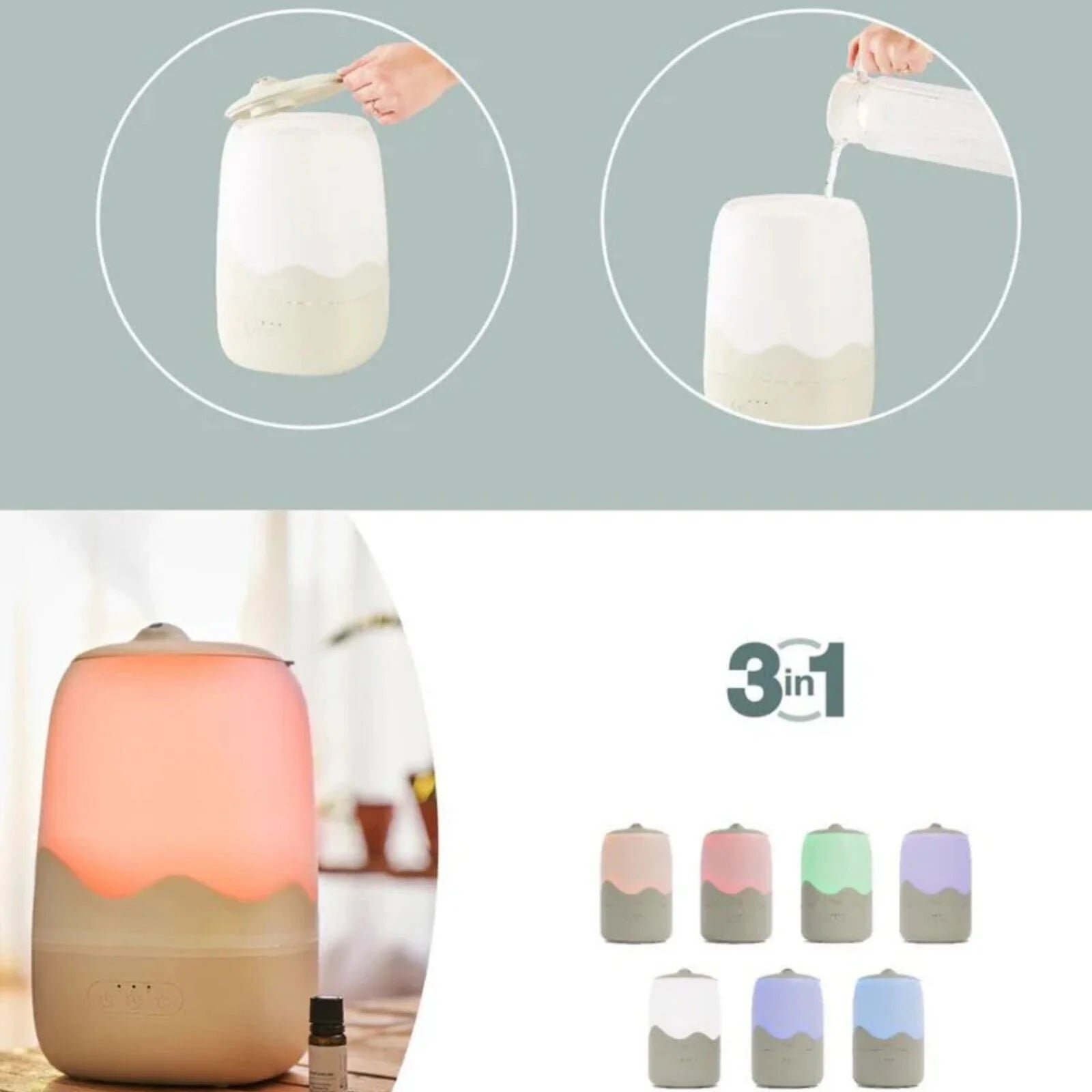 Babymoov Wave Humidifier with Cleaning Brush - ebebek - Black Friday