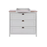 Tutti Bambini Verona 3 pcs Room Set - Dove Grey/Oak Dove Grey/Oak - ebebek