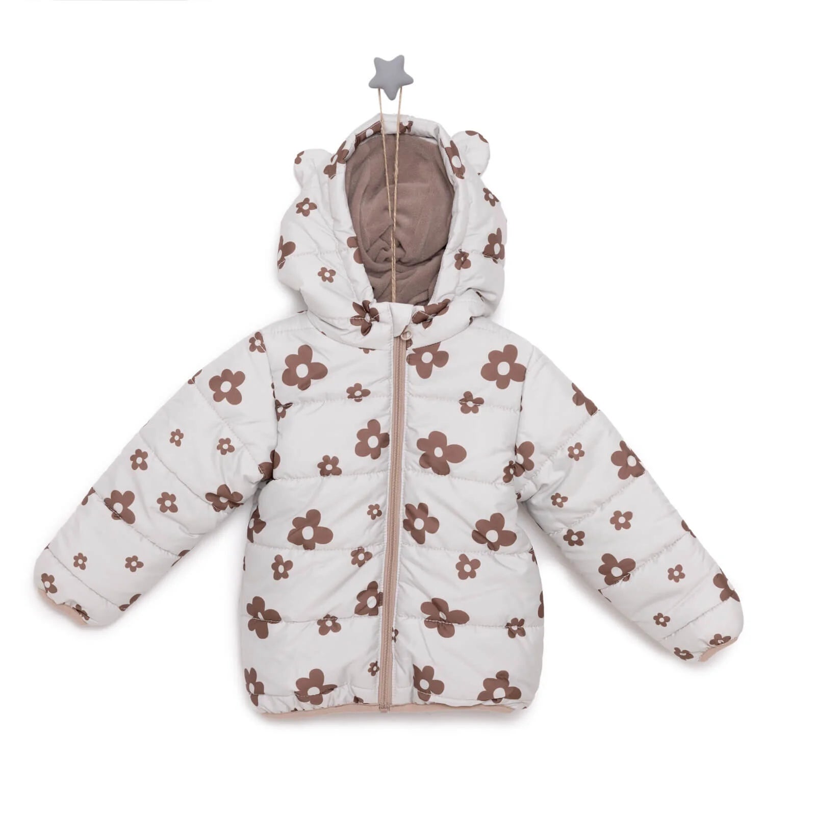 HelloBaby Eared Hoodie Coat - Mink - ebebek - Black Friday