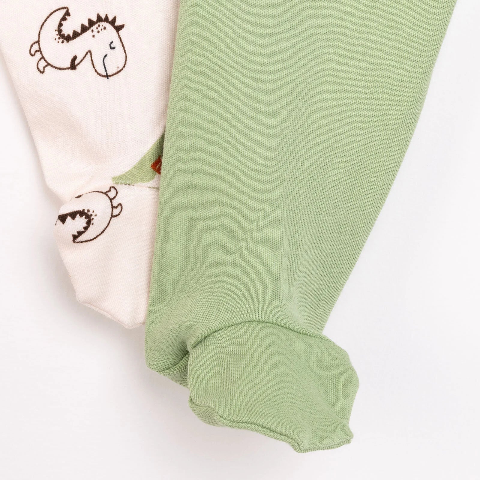 HelloBaby Baby Boy 2 Pcs Footed Bottom - Beige - ebebek - Black Friday