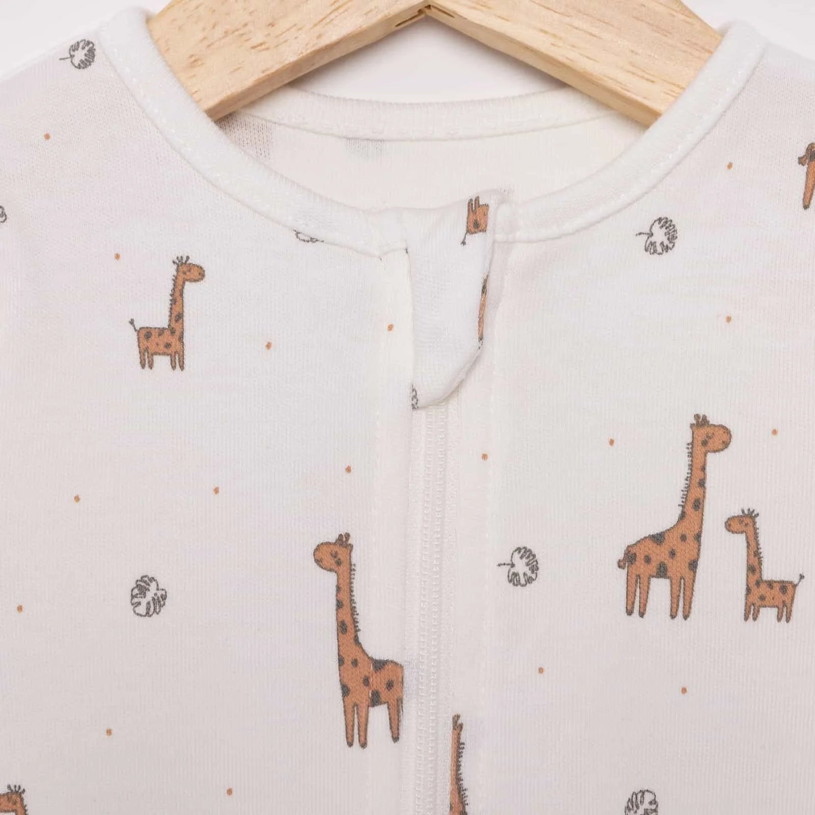 HelloBaby Newborn Girl Footed Jumpsuit - Ecru - ebebek - Black Friday