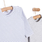 HelloBaby Boy 2 - Pack Long Sleeve Bodysuit - Grey Melange - ebebek - Black Friday