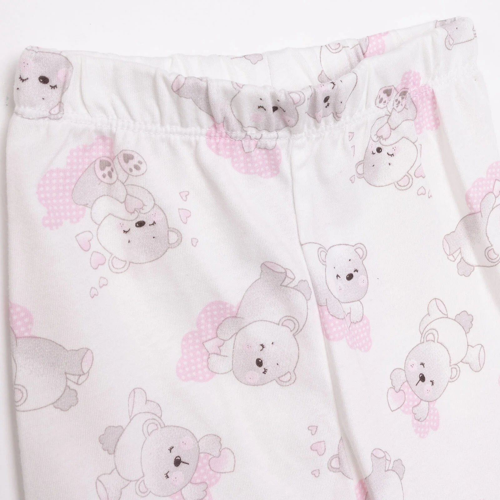 HelloBaby Baby Girl Long Sleeve Pyjamas Set - White - ebebek - Black Friday