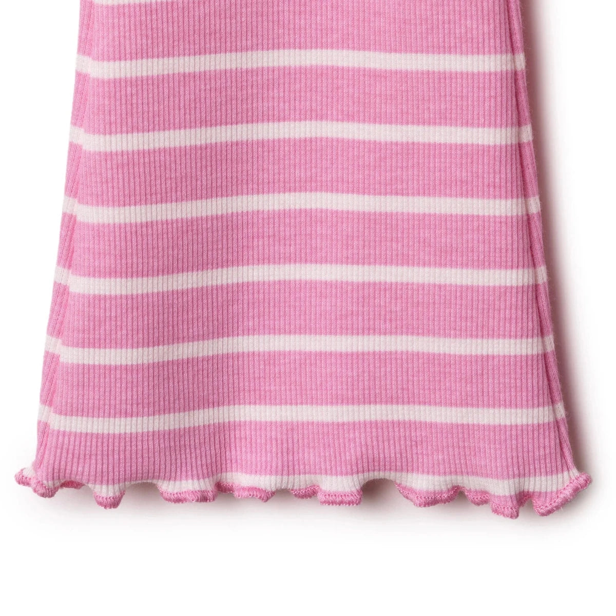 HelloBaby Girls Blouse & Leggings Set Heart Print Ditsy Flower Crew Neck Full Length Short Sleeve - Pink Pink - ebebek