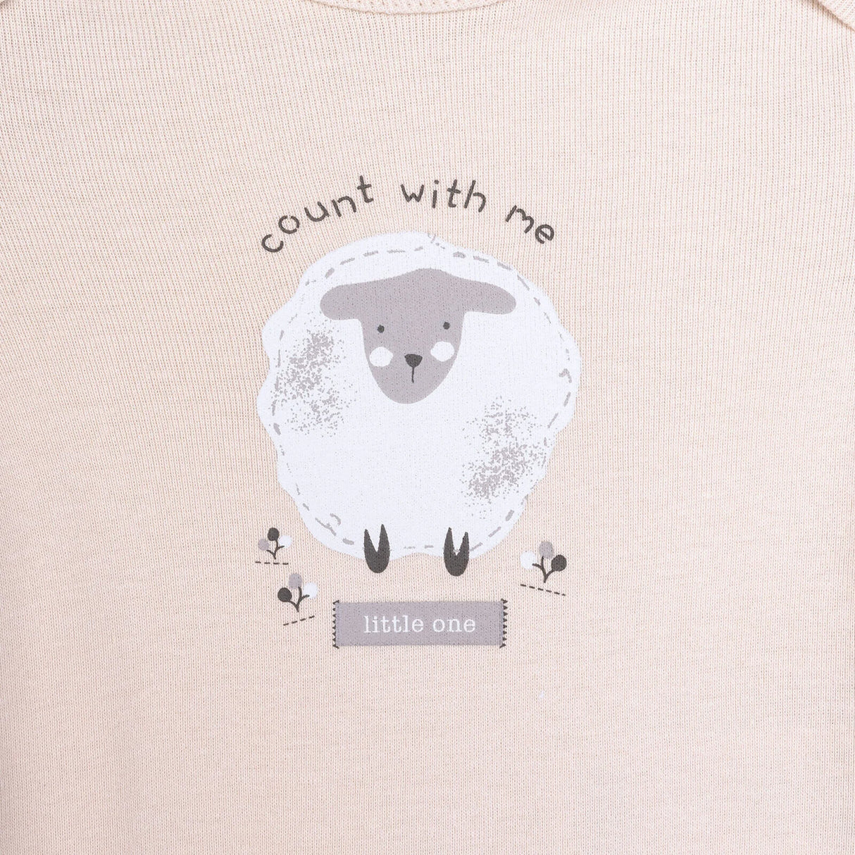 HelloBaby Baby Girl Long Sleeve Bodysuit 2 pcs - Beige - ebebek - Black Friday