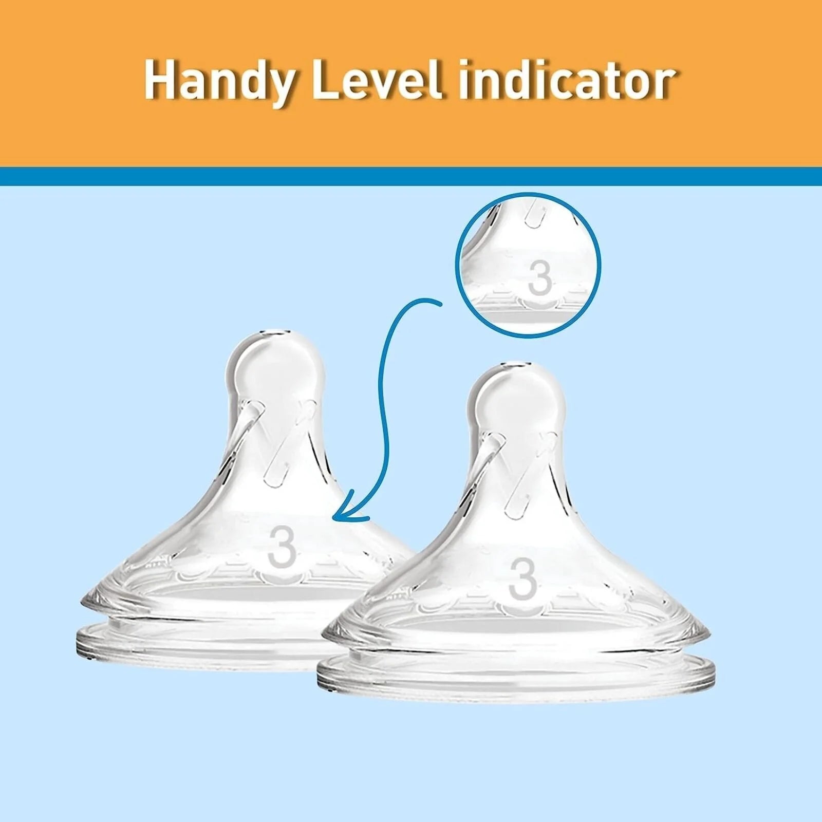 Dr. Brown's Options+ Baby Bottle Teats Level 3 Wide Neck 6+ months Pack of 2 - ebebek - Black Friday