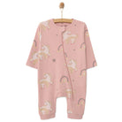 HelloBaby Baby Girl Zippered Footless Jumpsuit - Pink - ebebek - Black Friday