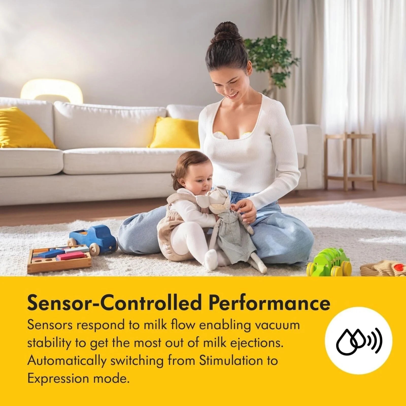 Medela Magic InBra Wearable Single Electric Breast Pump - ebebek - Black Friday