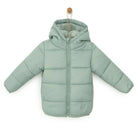 HelloBaby Basic Eared Hoodie Coat - Green - ebebek - Black Friday