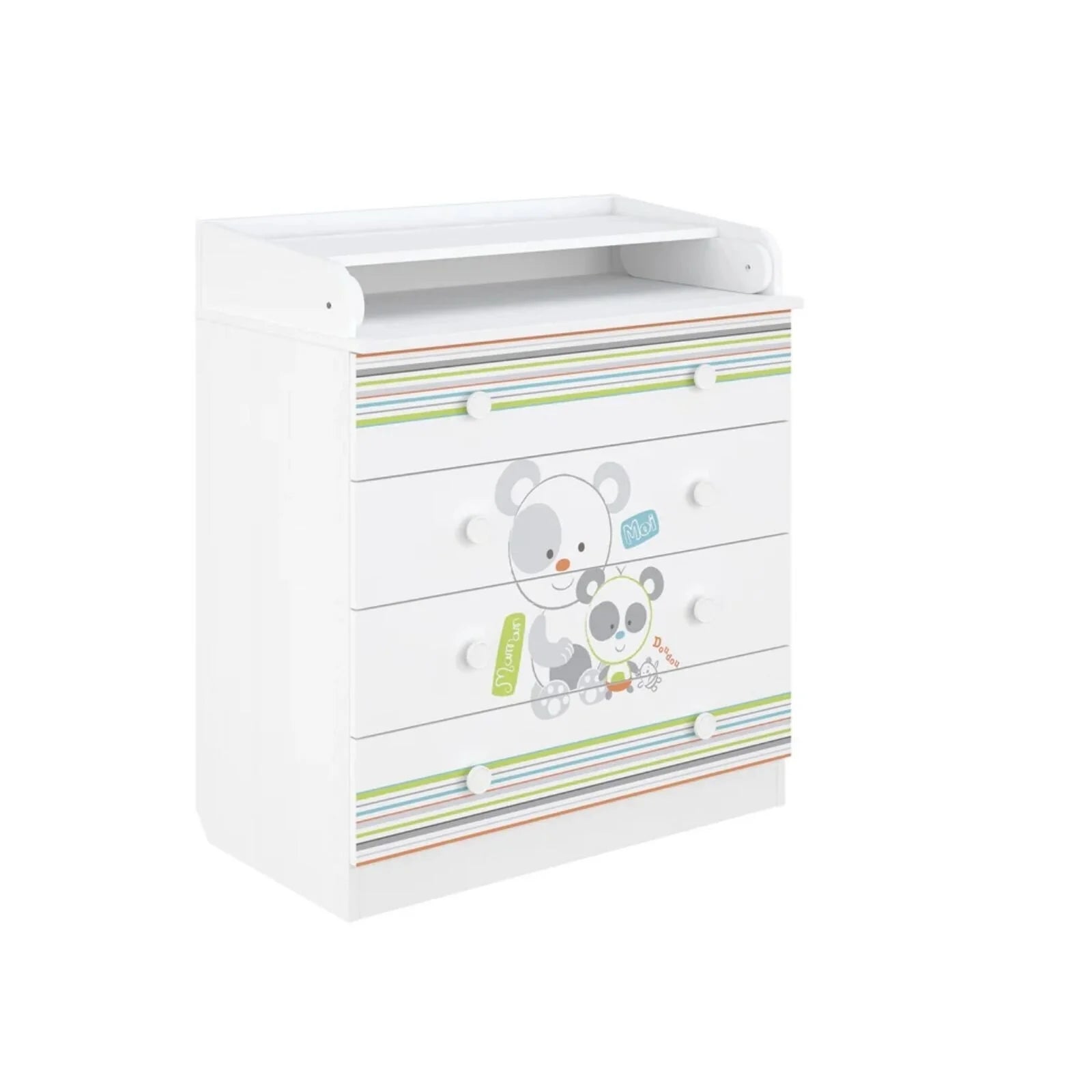 Shefa Kids 800 Changing Dresser - Pandas - ebebek - Black Friday