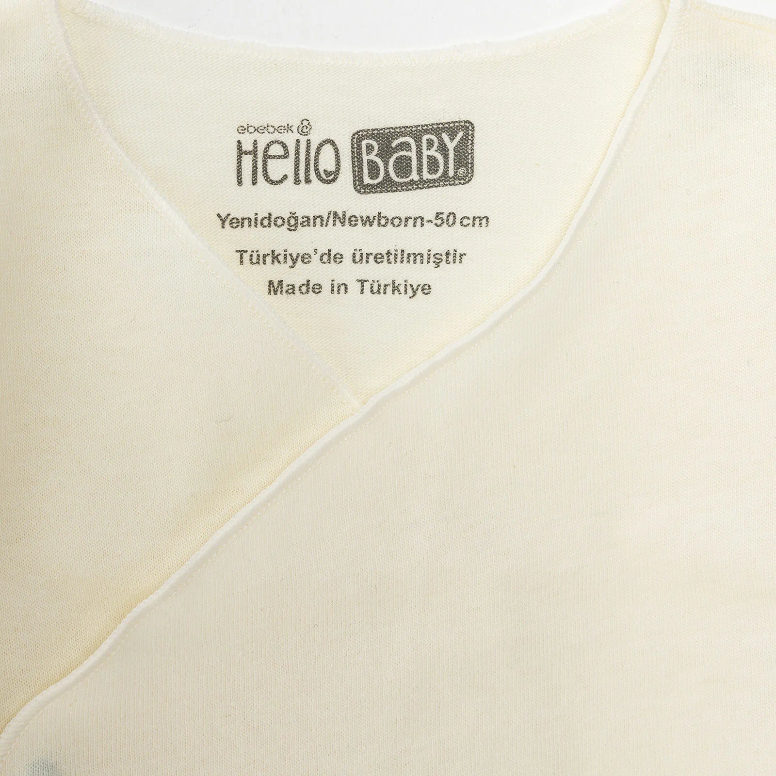 HelloBaby Wrapover Top 2 - Pack - Ecru - ebebek - Black Friday