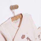 HelloBaby Unisex Wrapover Top - Footed Bottom - Beige - ebebek - Black Friday