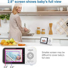 VTech VM819 2.8" Digital Video Baby Monitor with Adjustable Camera - ebebek - Black Friday