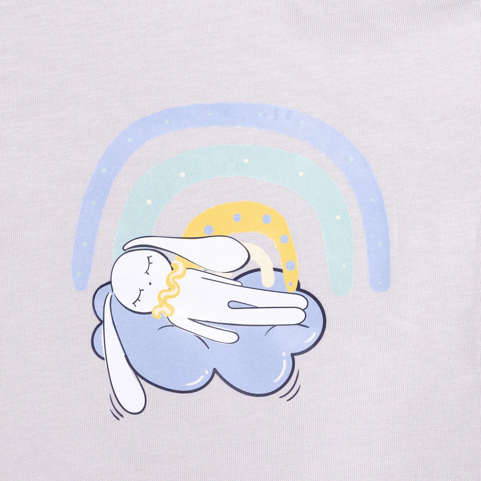 HelloBaby Long Sleeve Pyjamas - Light Grey - ebebek - Black Friday