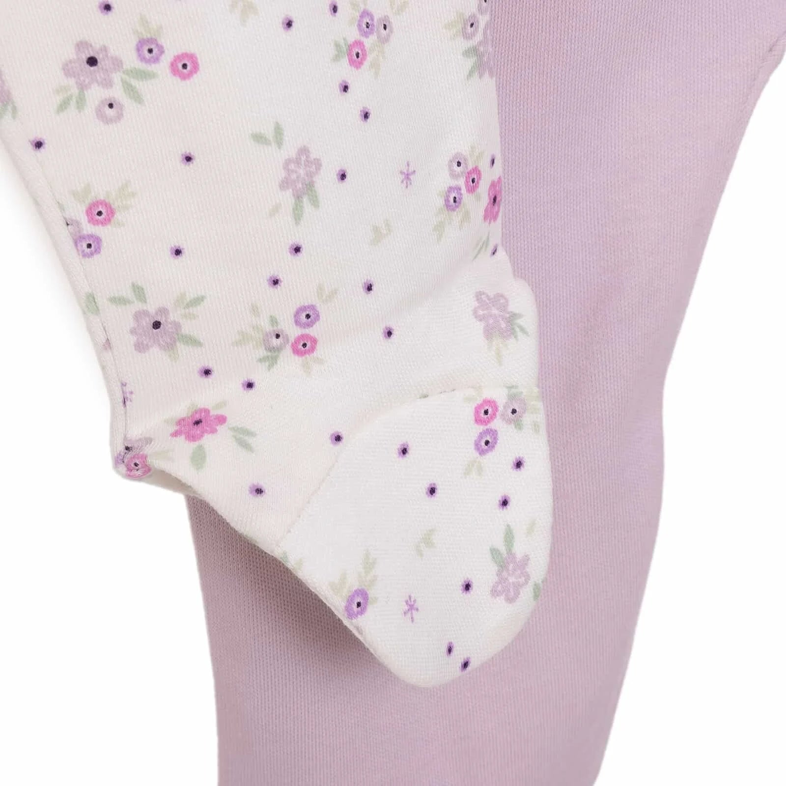 HelloBaby Girl 2 Piece Footed Bottom - Purple - ebebek - Black Friday