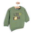 HelloBaby Basic Sweatshirt - Dark Green - ebebek - Black Friday