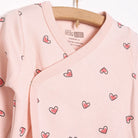 HelloBaby Girl Wrapover Top - Footed Bottom - Pink - ebebek - Black Friday