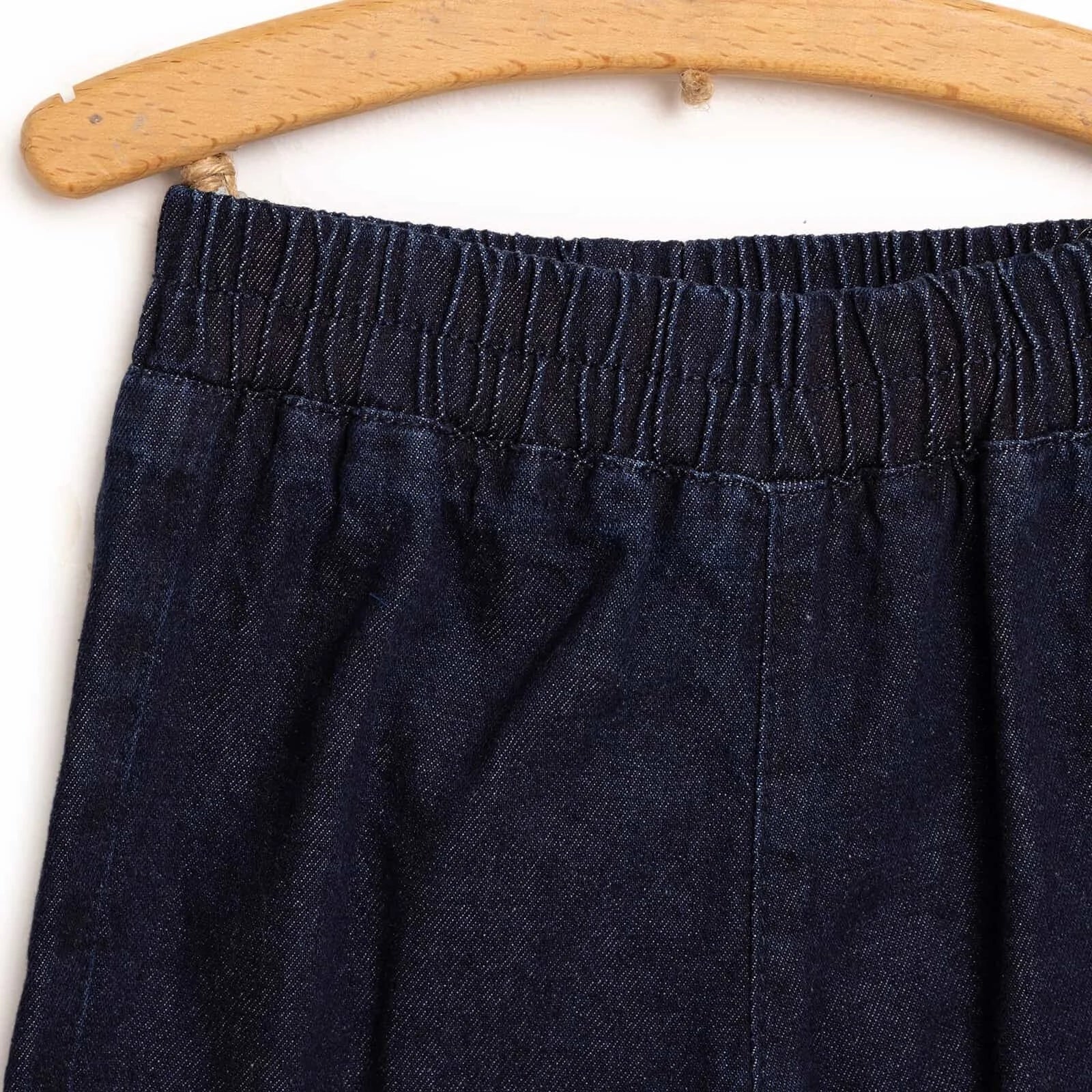 HelloBaby Basic Pleat Denim Pants - Navy Blue - ebebek - Black Friday