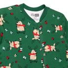 HelloBaby Christmas Baby Boy Sleepsuit - Dark Green - ebebek - Black Friday