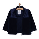 Verscon Basic Boy Fleece Cardigan - Navy Blue - ebebek - Black Friday