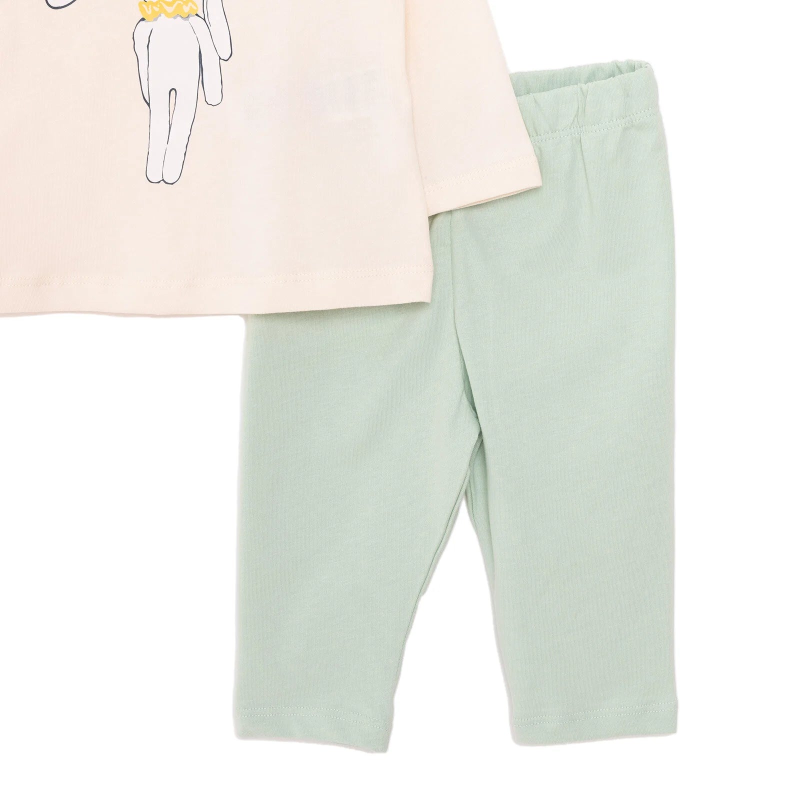 HelloBaby Unisex Long Sleeve Bodysuit - Ecru - ebebek - Black Friday