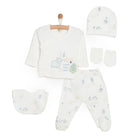 Aziz Bebe Baby Boy 5 Pcs Hospital Pack - Ecru - ebebek - Black Friday