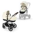 Cybex Eos Lux Silver 2 - in - 1 Pushchair - Seashell Beige Seashell Beige - ebebek