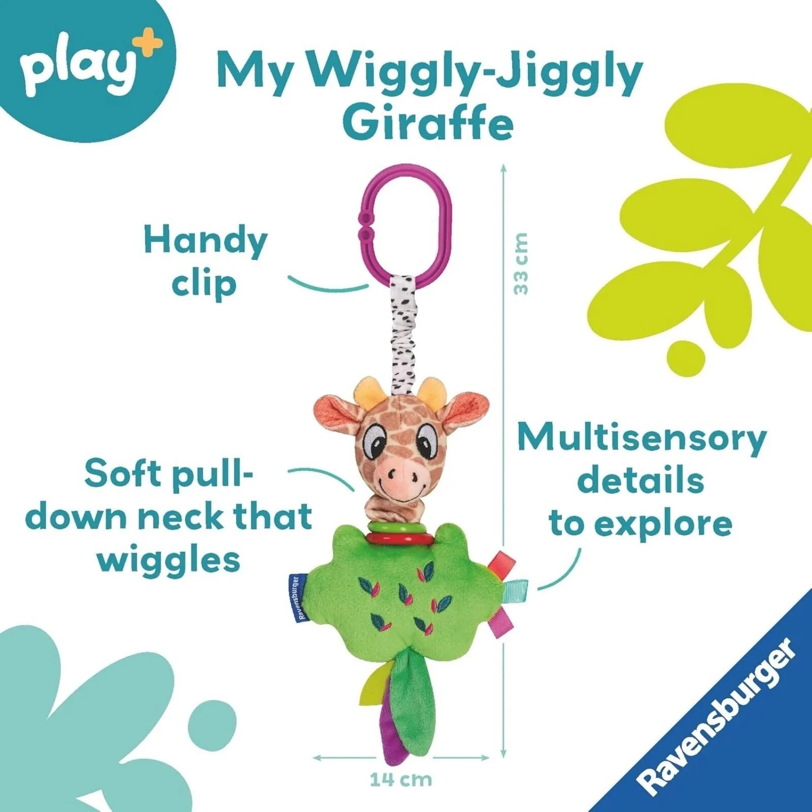 Play+ Pull & Wiggle Giraffe - ebebek - Black Friday