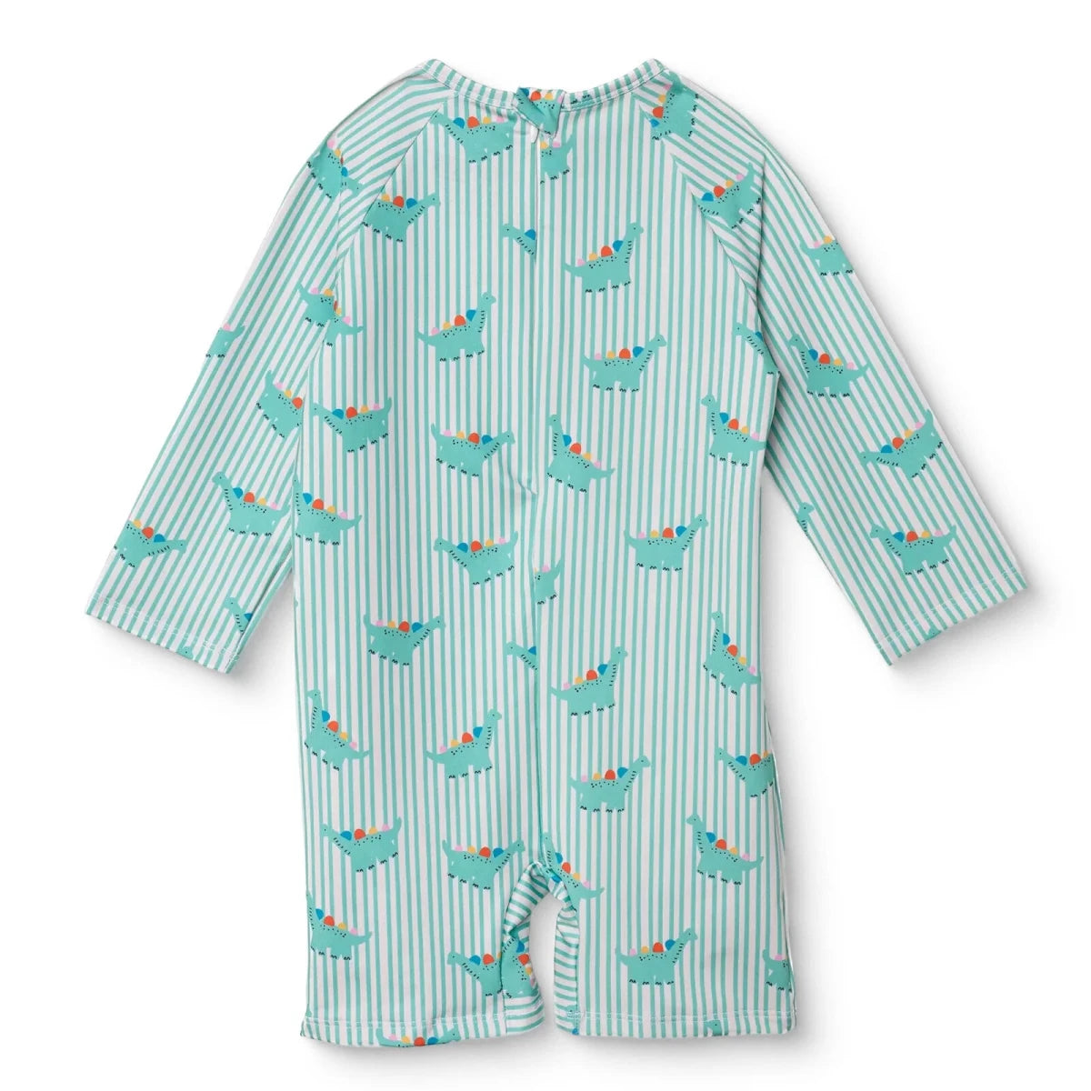 Baby Boy Swimsuit Dinosaur Print - Green Green - ebebek