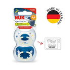 NUK Signature Silicone Soothers 0 - 6 months - Night Blue - NUK - ebebek
