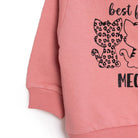 HelloBaby Baby Girl Cat Printed Sweatshirt - Light Rose - ebebek - Black Friday