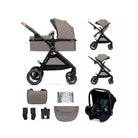 Kinderkraft Esme 3 - in - 1 Travel System with Mink Pro Car Seat - Sand Beige Sand Beige - ebebek - Christmas